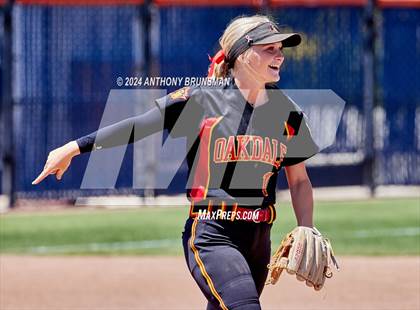 Thumbnail 3 in Capital Christian vs. Oakdale (CIF SJS D3 Final) photogallery.