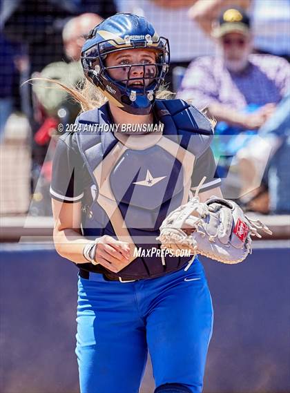 Thumbnail 2 in Capital Christian vs. Oakdale (CIF SJS D3 Final) photogallery.