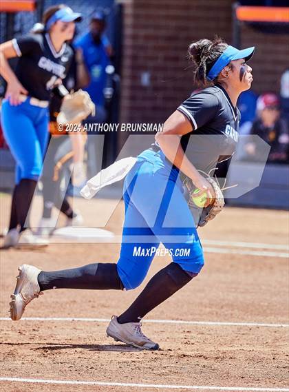 Thumbnail 2 in Capital Christian vs. Oakdale (CIF SJS D3 Final) photogallery.