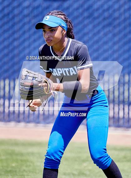 Thumbnail 1 in Capital Christian vs. Oakdale (CIF SJS D3 Final) photogallery.