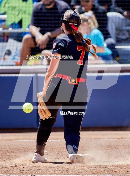 Thumbnail 2 in Capital Christian vs. Oakdale (CIF SJS D3 Final) photogallery.