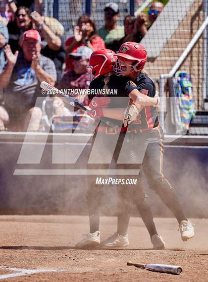 Thumbnail 1 in Capital Christian vs. Oakdale (CIF SJS D3 Final) photogallery.