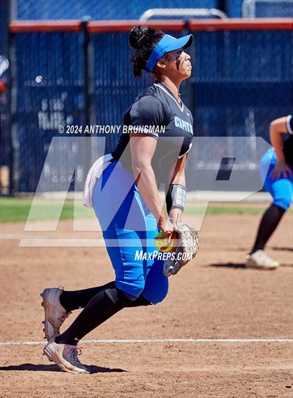 Thumbnail 2 in Capital Christian vs. Oakdale (CIF SJS D3 Final) photogallery.