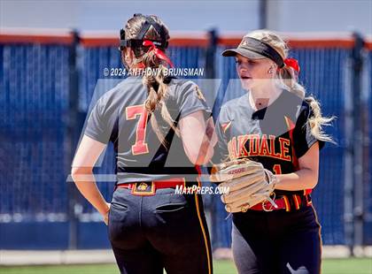 Thumbnail 2 in Capital Christian vs. Oakdale (CIF SJS D3 Final) photogallery.