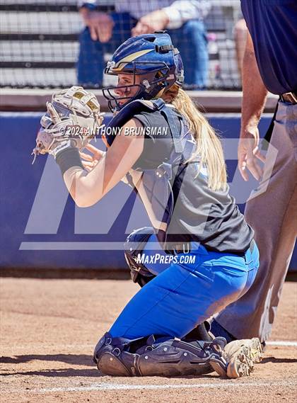 Thumbnail 3 in Capital Christian vs. Oakdale (CIF SJS D3 Final) photogallery.