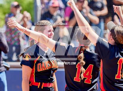 Thumbnail 1 in Capital Christian vs. Oakdale (CIF SJS D3 Final) photogallery.