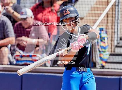 Thumbnail 2 in Capital Christian vs. Oakdale (CIF SJS D3 Final) photogallery.