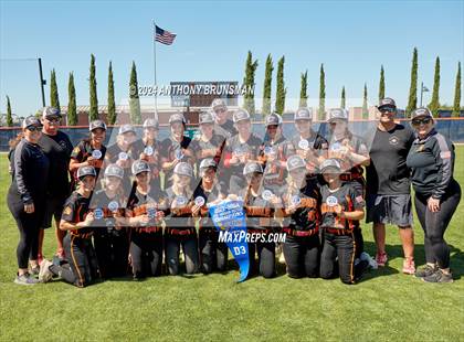 Thumbnail 2 in Capital Christian vs. Oakdale (CIF SJS D3 Final) photogallery.