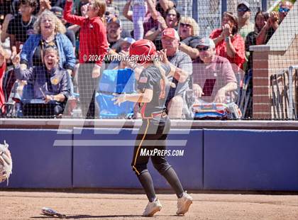 Thumbnail 2 in Capital Christian vs. Oakdale (CIF SJS D3 Final) photogallery.