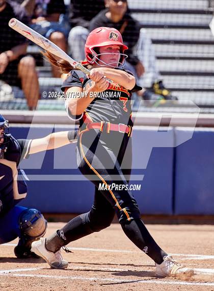 Thumbnail 2 in Capital Christian vs. Oakdale (CIF SJS D3 Final) photogallery.