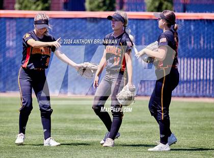 Thumbnail 2 in Capital Christian vs. Oakdale (CIF SJS D3 Final) photogallery.