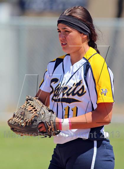 Thumbnail 1 in Seaside vs Notre Dame (CIF CCS D3 Quarterfinal) photogallery.