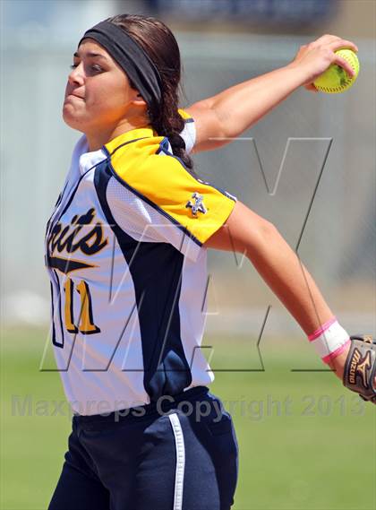 Thumbnail 2 in Seaside vs Notre Dame (CIF CCS D3 Quarterfinal) photogallery.