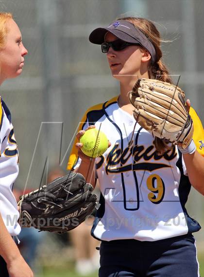 Thumbnail 1 in Seaside vs Notre Dame (CIF CCS D3 Quarterfinal) photogallery.
