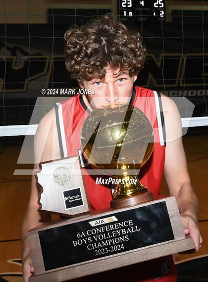 Thumbnail 1 in O'Connor vs. Brophy College Prep (AIA 6A Final - Awards) photogallery.