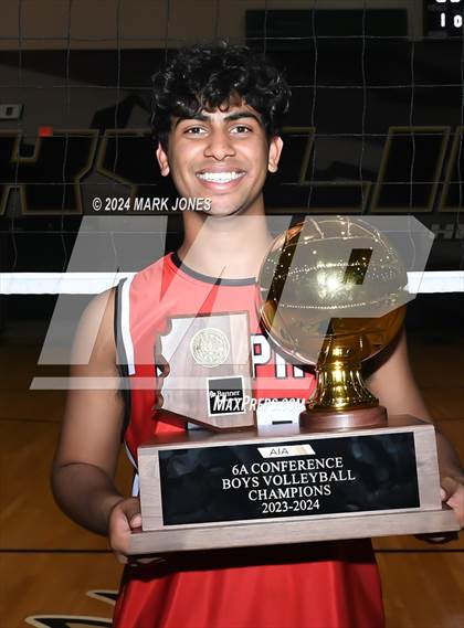 Thumbnail 1 in O'Connor vs. Brophy College Prep (AIA 6A Final - Awards) photogallery.