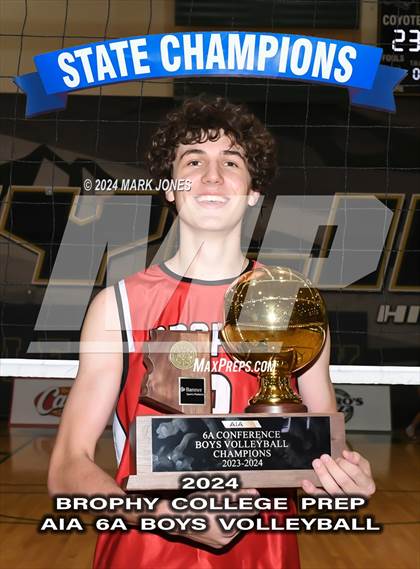 Thumbnail 1 in O'Connor vs. Brophy College Prep (AIA 6A Final - Awards) photogallery.