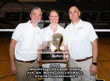 Thumbnail 1 in O'Connor vs. Brophy College Prep (AIA 6A Final - Awards) photogallery.