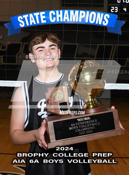 Thumbnail 3 in O'Connor vs. Brophy College Prep (AIA 6A Final - Awards) photogallery.