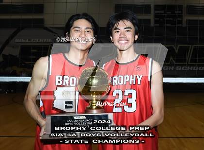 Thumbnail 2 in O'Connor vs. Brophy College Prep (AIA 6A Final - Awards) photogallery.
