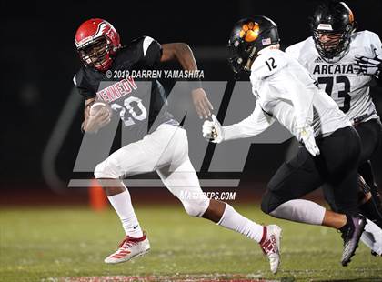 Thumbnail 3 in Kennedy vs. Arcata (CIF NCS D6 First Round) photogallery.
