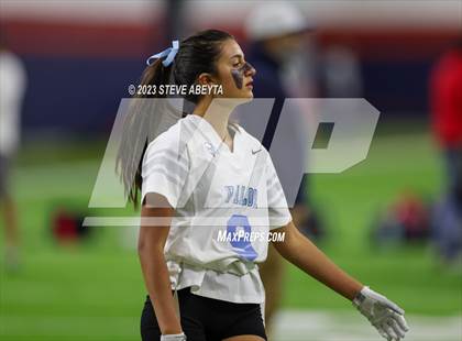 Thumbnail 2 in Valor Christian vs Regis Jesuit (Girls' Flag Championship 1st Round) photogallery.
