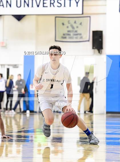 Thumbnail 1 in St. Thomas More vs Montverde CBD (Metro Classic) photogallery.