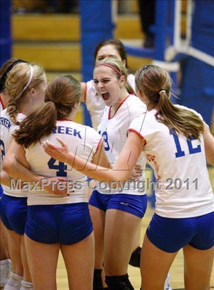 Thumbnail 1 in Cherry Creek vs. Doherty (Class 5A Region B Playoff) photogallery.