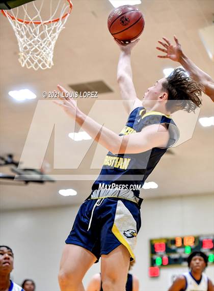 Thumbnail 3 in Rancho Christian vs. St. Bernard (The Classic at Damien) photogallery.