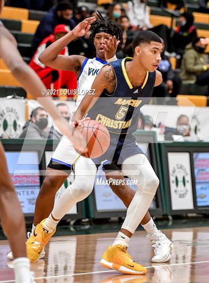 Thumbnail 3 in Rancho Christian vs. St. Bernard (The Classic at Damien) photogallery.