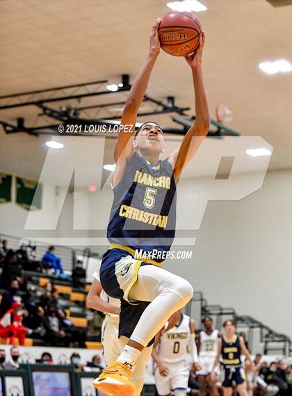 Thumbnail 1 in Rancho Christian vs. St. Bernard (The Classic at Damien) photogallery.