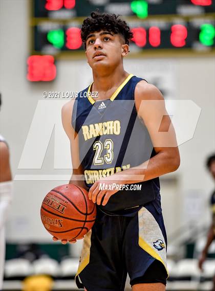 Thumbnail 2 in Rancho Christian vs. St. Bernard (The Classic at Damien) photogallery.