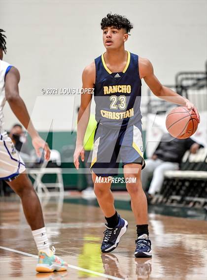 Thumbnail 3 in Rancho Christian vs. St. Bernard (The Classic at Damien) photogallery.