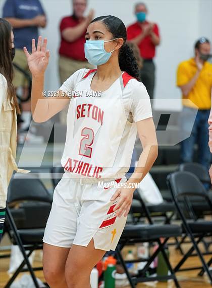 Thumbnail 1 in Salpointe Catholic vs. Seton Catholic (AIA 4A Final) photogallery.