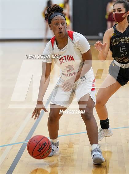 Thumbnail 1 in Salpointe Catholic vs. Seton Catholic (AIA 4A Final) photogallery.