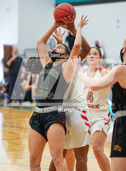 Thumbnail 2 in Salpointe Catholic vs. Seton Catholic (AIA 4A Final) photogallery.