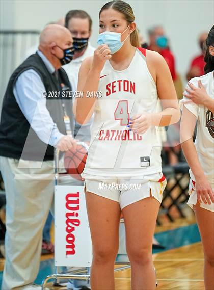 Thumbnail 3 in Salpointe Catholic vs. Seton Catholic (AIA 4A Final) photogallery.