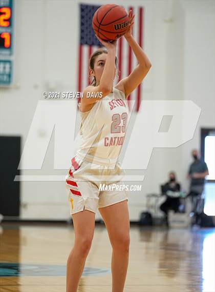 Thumbnail 1 in Salpointe Catholic vs. Seton Catholic (AIA 4A Final) photogallery.