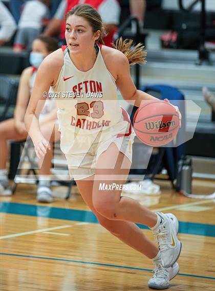 Thumbnail 3 in Salpointe Catholic vs. Seton Catholic (AIA 4A Final) photogallery.