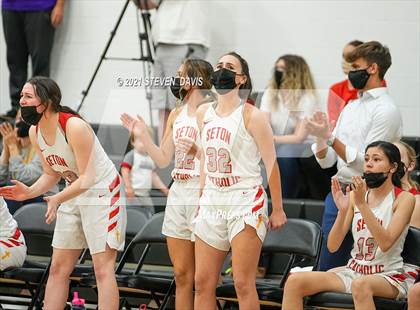 Thumbnail 2 in Salpointe Catholic vs. Seton Catholic (AIA 4A Final) photogallery.