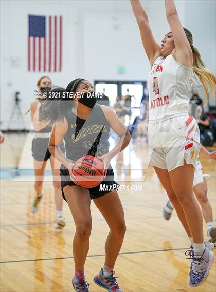 Thumbnail 3 in Salpointe Catholic vs. Seton Catholic (AIA 4A Final) photogallery.