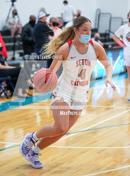 Thumbnail 3 in Salpointe Catholic vs. Seton Catholic (AIA 4A Final) photogallery.