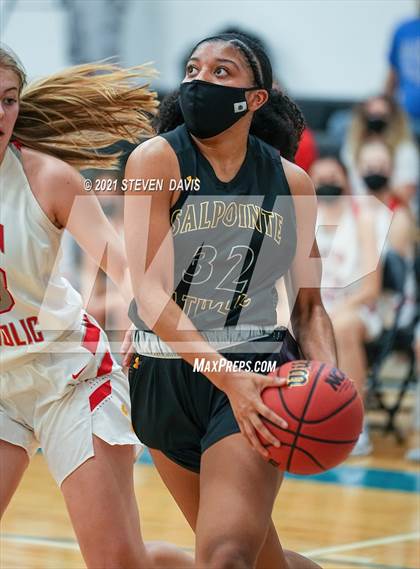 Thumbnail 2 in Salpointe Catholic vs. Seton Catholic (AIA 4A Final) photogallery.