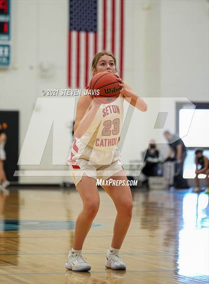 Thumbnail 3 in Salpointe Catholic vs. Seton Catholic (AIA 4A Final) photogallery.