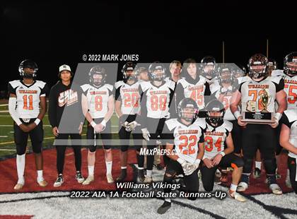 Thumbnail 2 in Williams vs. Mogollon (AIA 1A Finals Awards) photogallery.