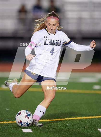 Thumbnail 1 in Alhambra vs. Miramonte (CIF NCS Division 3 Quarterfinal) photogallery.