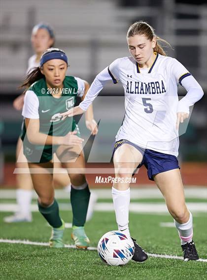 Thumbnail 3 in Alhambra vs. Miramonte (CIF NCS Division 3 Quarterfinal) photogallery.