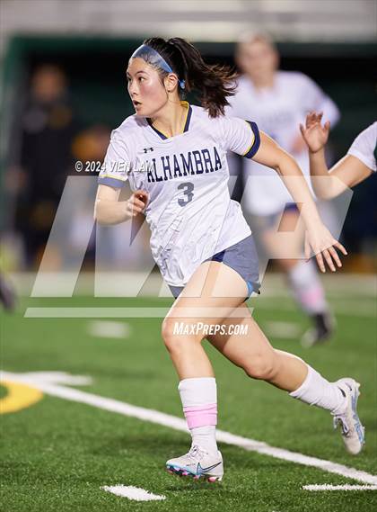 Thumbnail 2 in Alhambra vs. Miramonte (CIF NCS Division 3 Quarterfinal) photogallery.