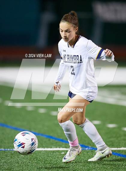 Thumbnail 2 in Alhambra vs. Miramonte (CIF NCS Division 3 Quarterfinal) photogallery.