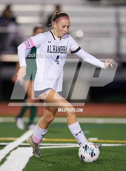 Thumbnail 2 in Alhambra vs. Miramonte (CIF NCS Division 3 Quarterfinal) photogallery.